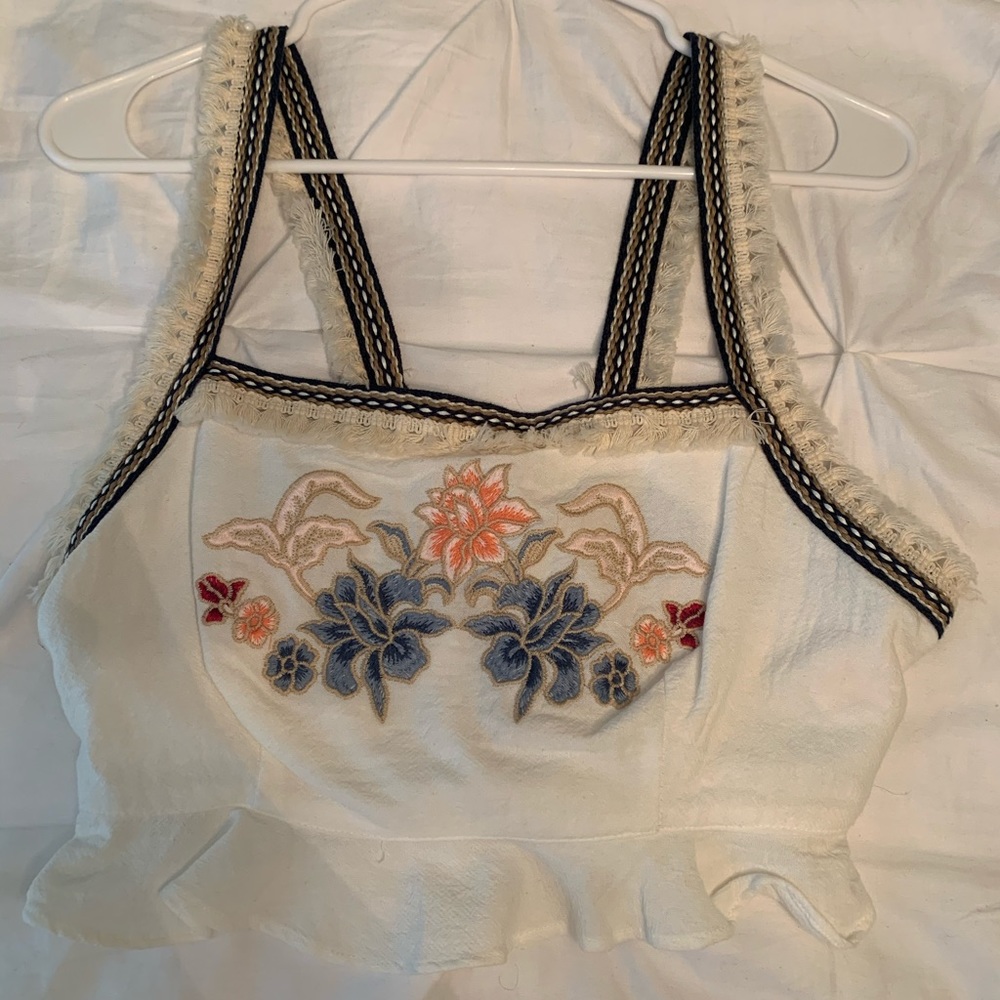 MINKPINK tie crop top